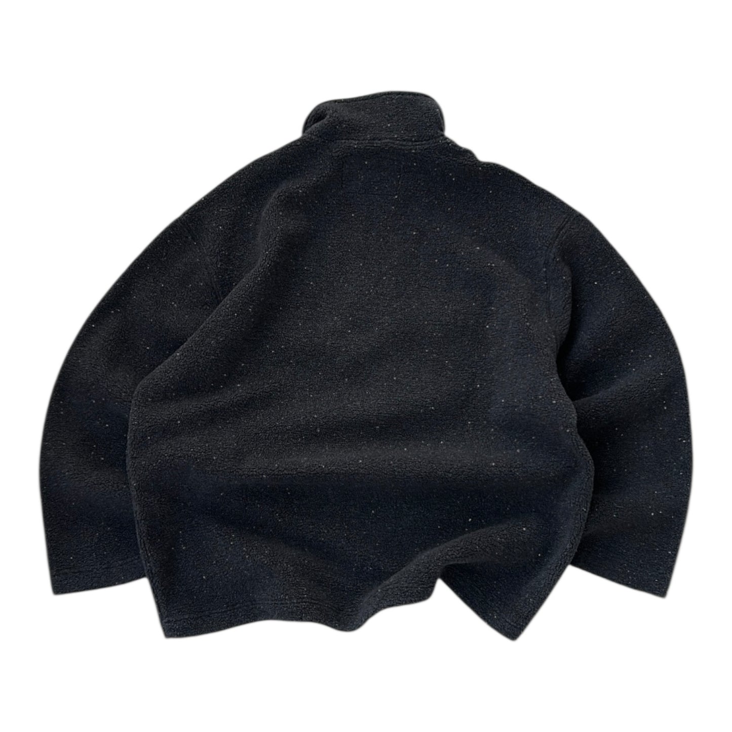 Diadora Dark Grey Fuzzy 1/4 Zip Fleece
