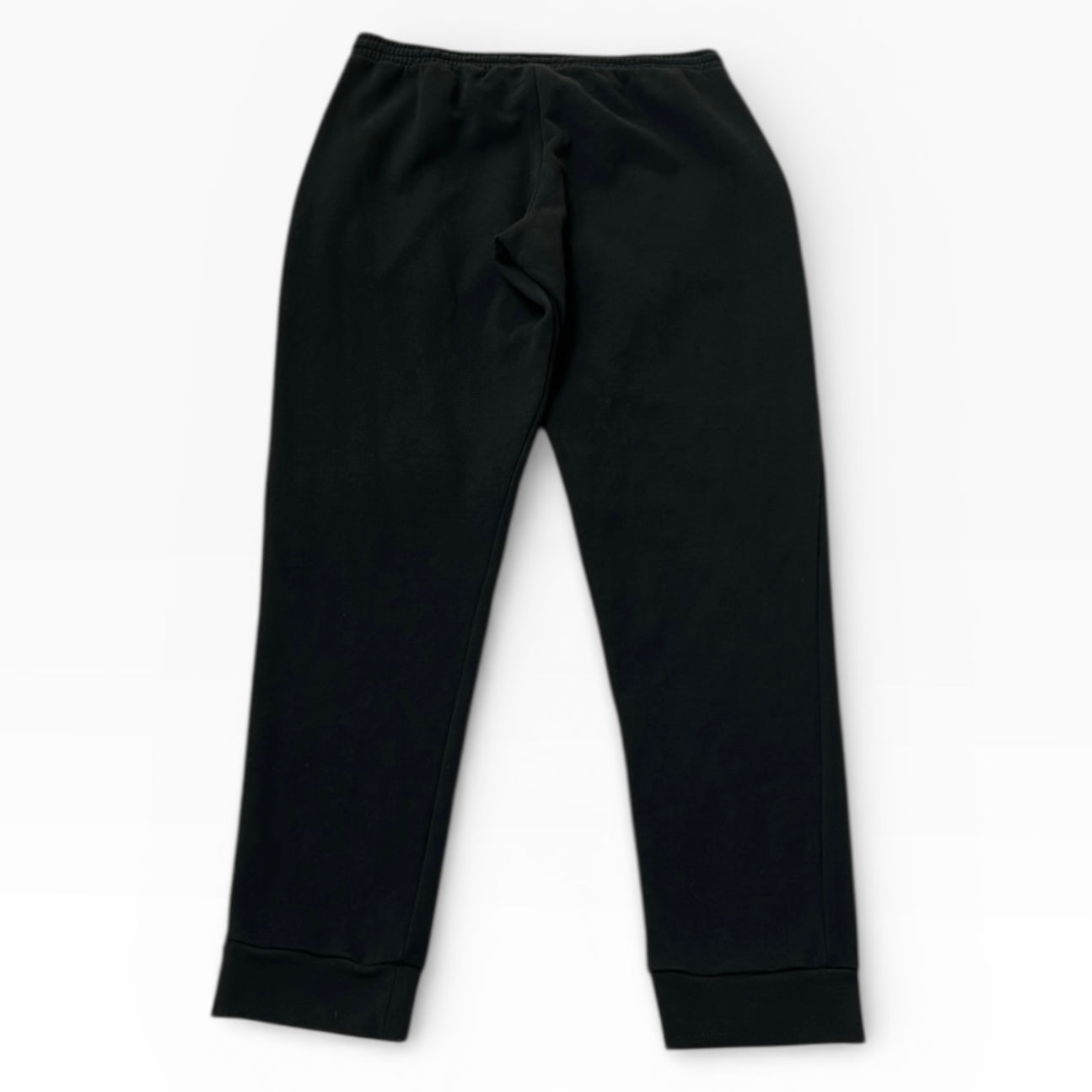 Adidas Black Adjustable Joggers with embroidered logo