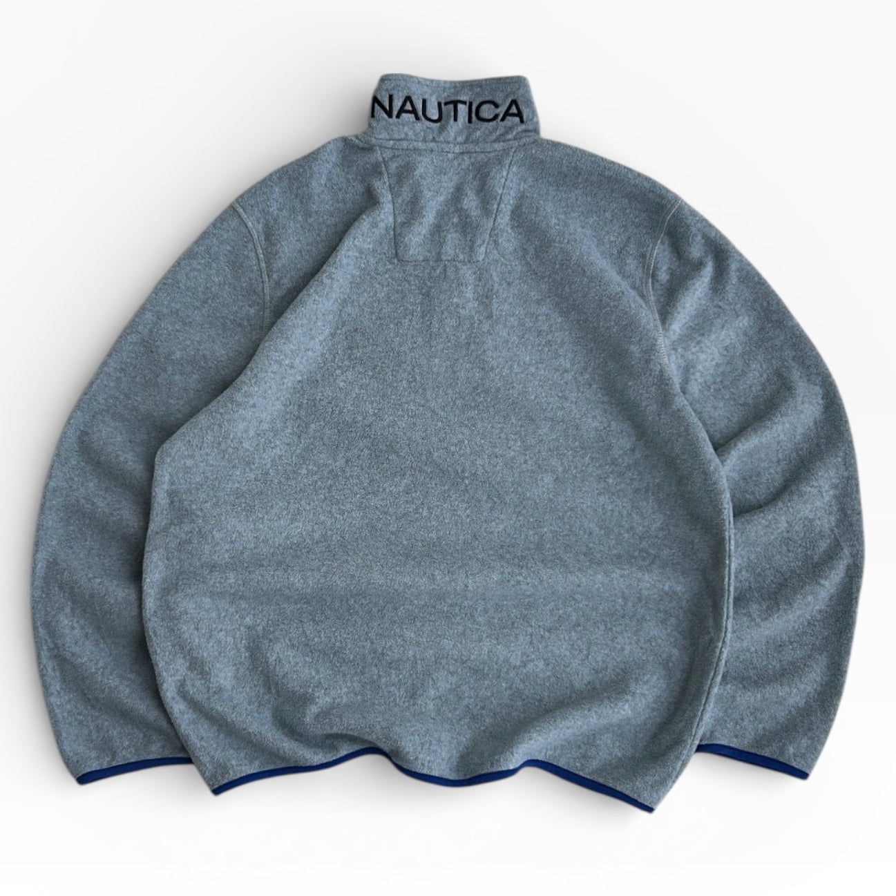 Nautica Grey 1/4 Zip Fleece