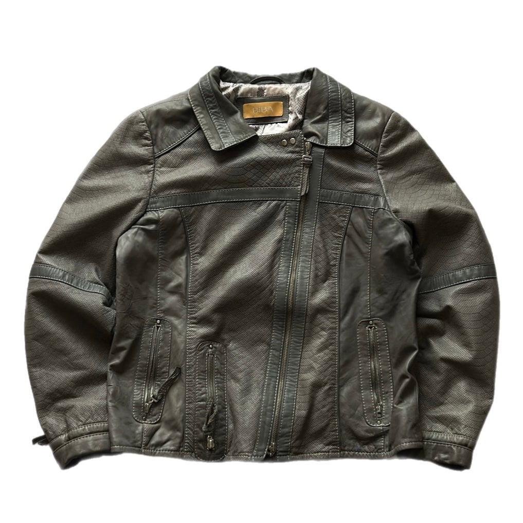 BIBA Paded Leather Jacket