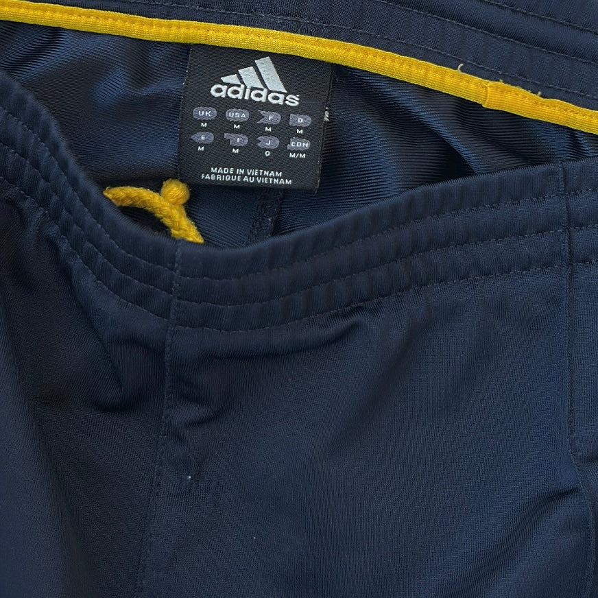 Adidas Navy x Yellow Stripes Track Pants