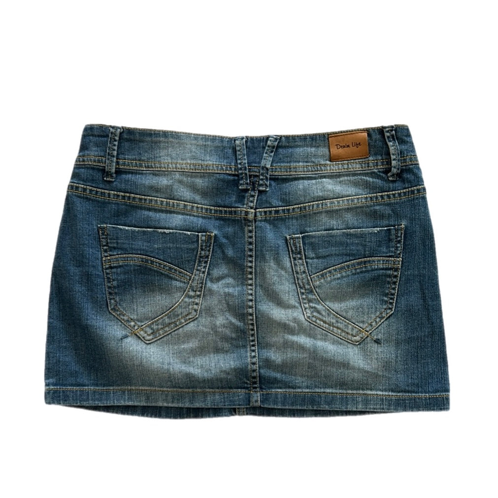 Denim Mini Skirt