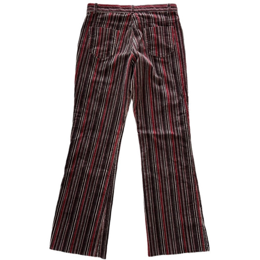 Stripped Corduroy Pants