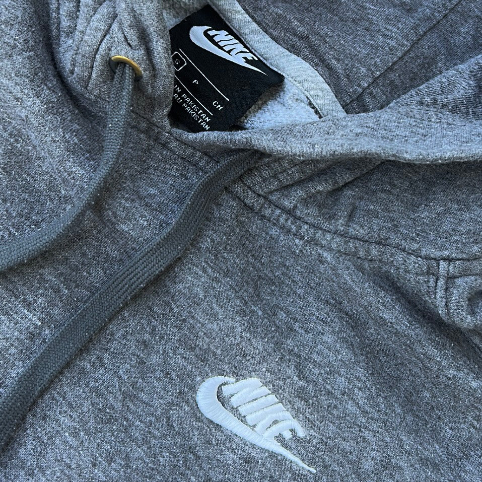 Nike Grey Original Logo Hoodie