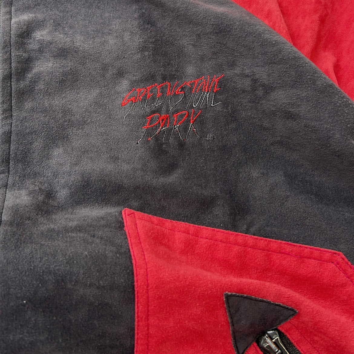 Sreekstone Park Micro Suede Fleece Multicoloured Full Zip Jacket