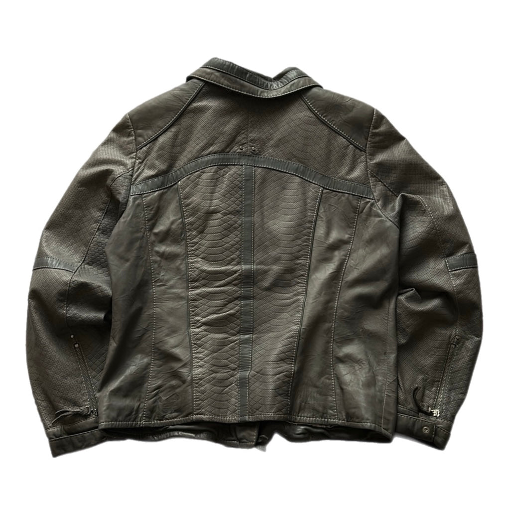 BIBA Paded Leather Jacket
