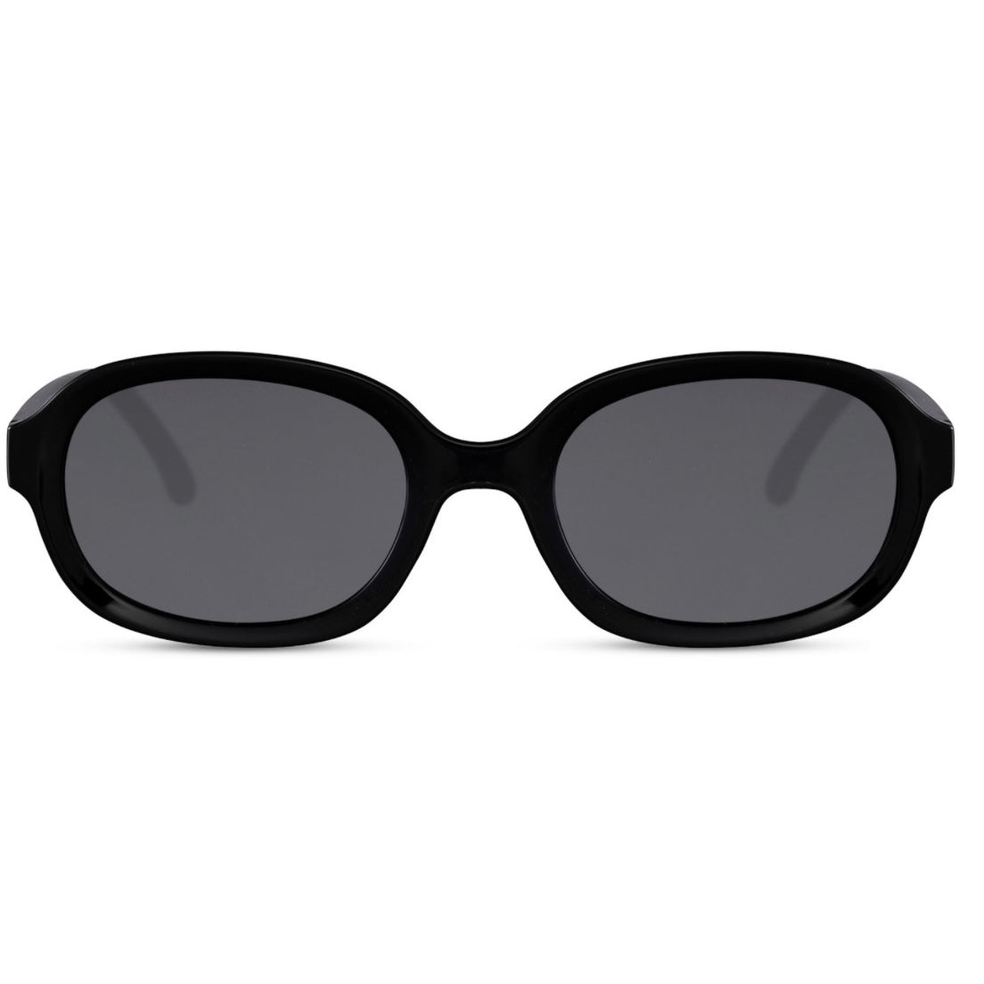 Retro Oval Black Line Shades