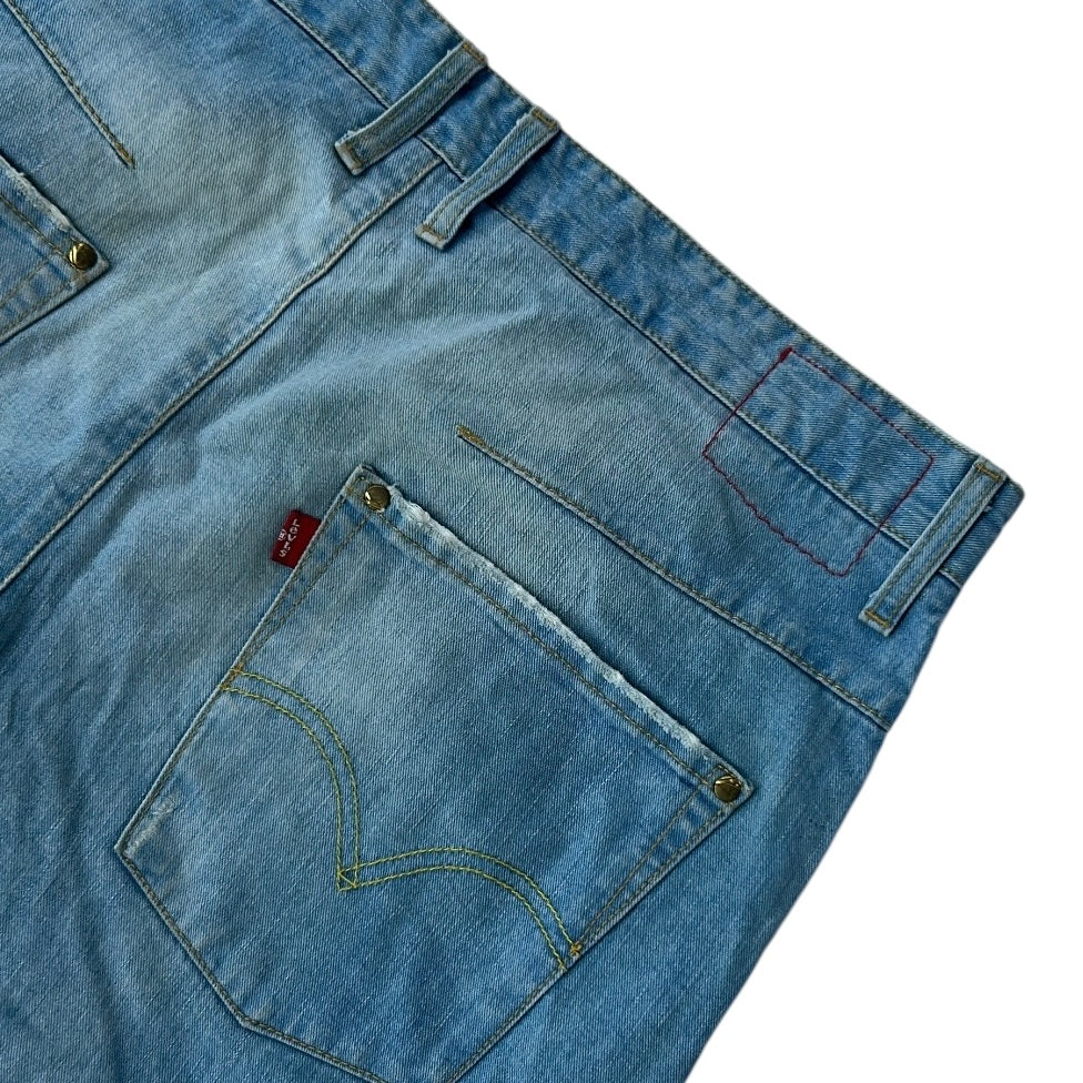 Levis Reworked 00s Skater Baggy Light-Wash Jeans