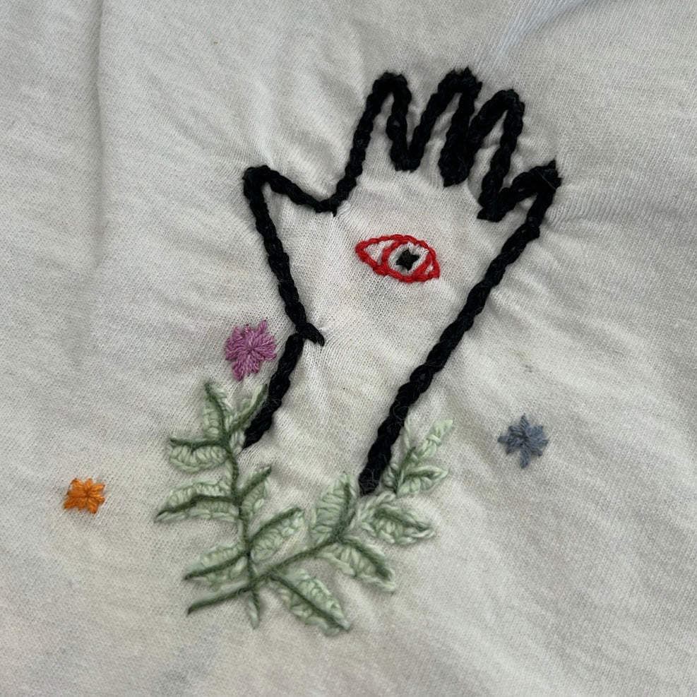 Fruit Of The Loom Embroidery Graphic Tshirt (100% Cotton)