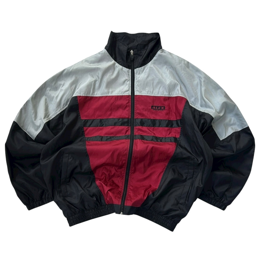 Multicoloured Windbreaker Full Zip Jacket