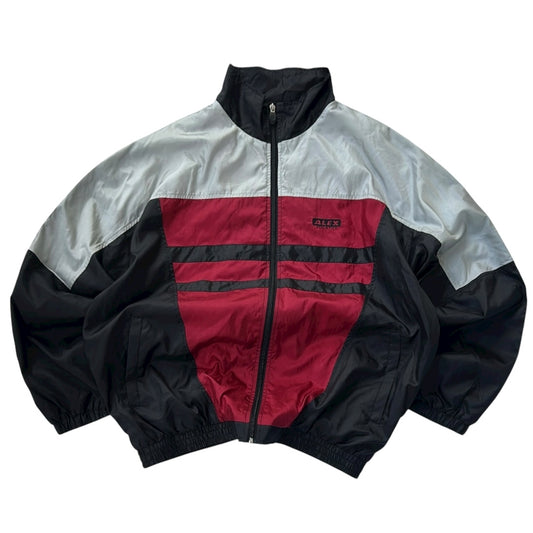 Multicoloured Windbreaker Full Zip Jacket