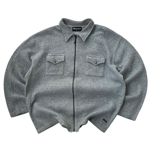 Gymnasium Grey Full Zip Jacket With Front Pockets