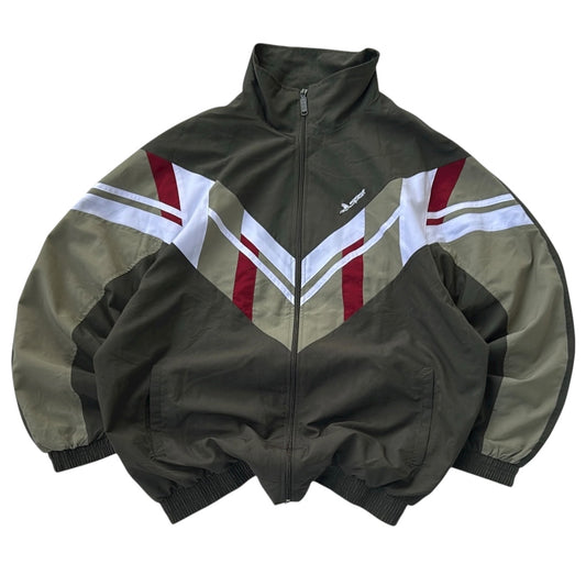 Multicoloured Windbreaker Full Zip Jacket