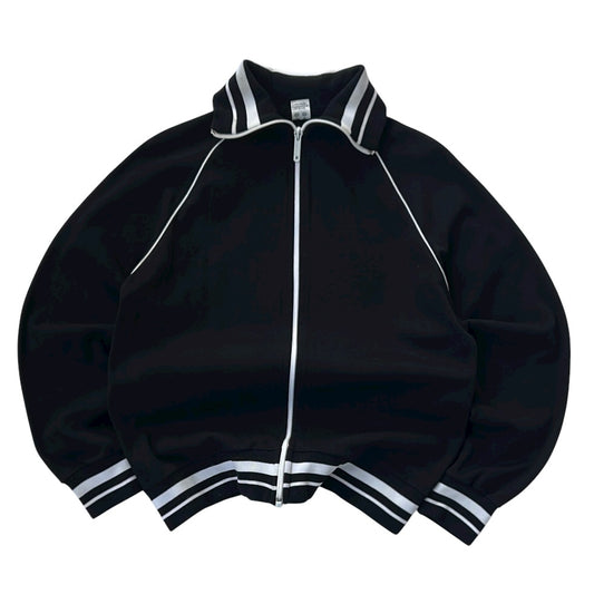 Black and White Full Zip Jacket