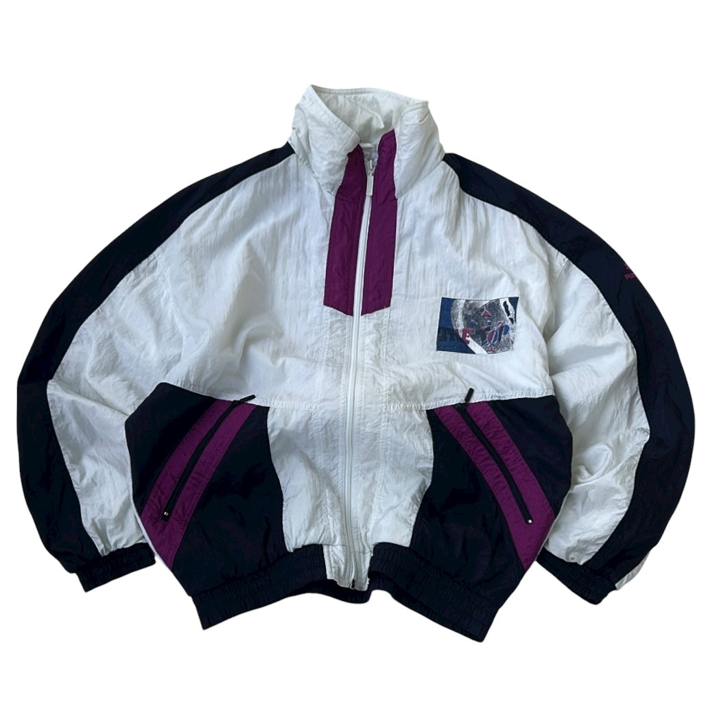 Vintage Puma Multicoloured Shell Full Zip Jacket