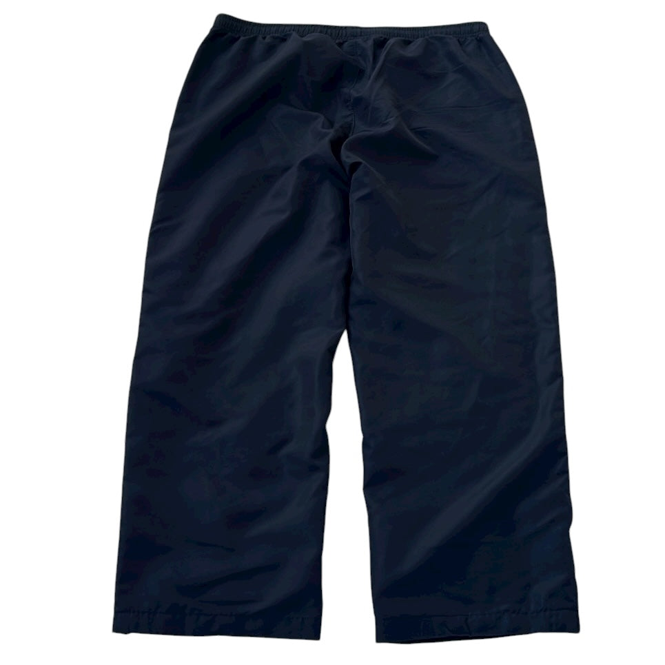 Lotto Wide Leg Black Adjustable Track Pants