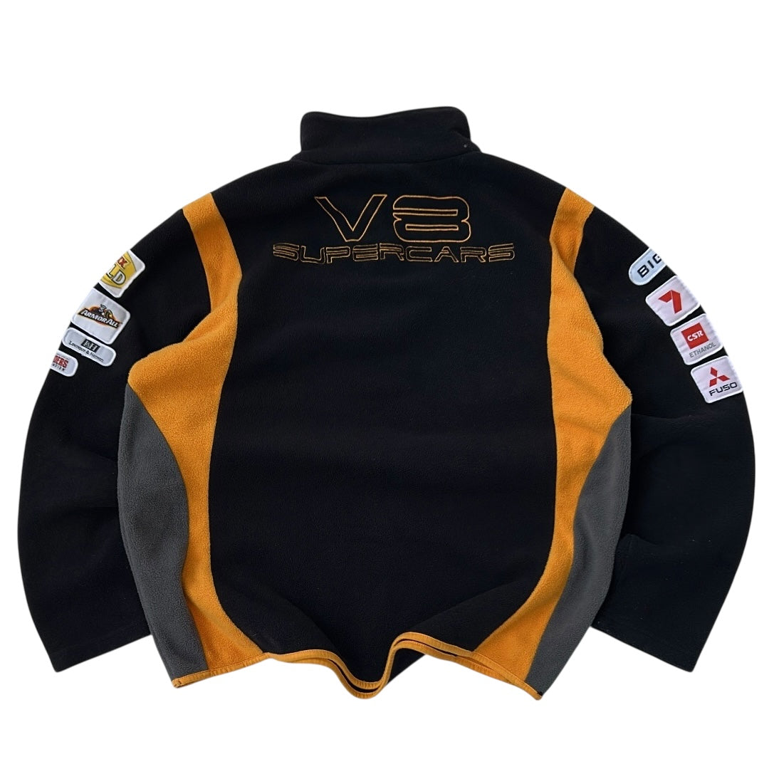 V8 Supercars Embroidered Logo & Patched Logos on Sleeves Full Zip Jacket