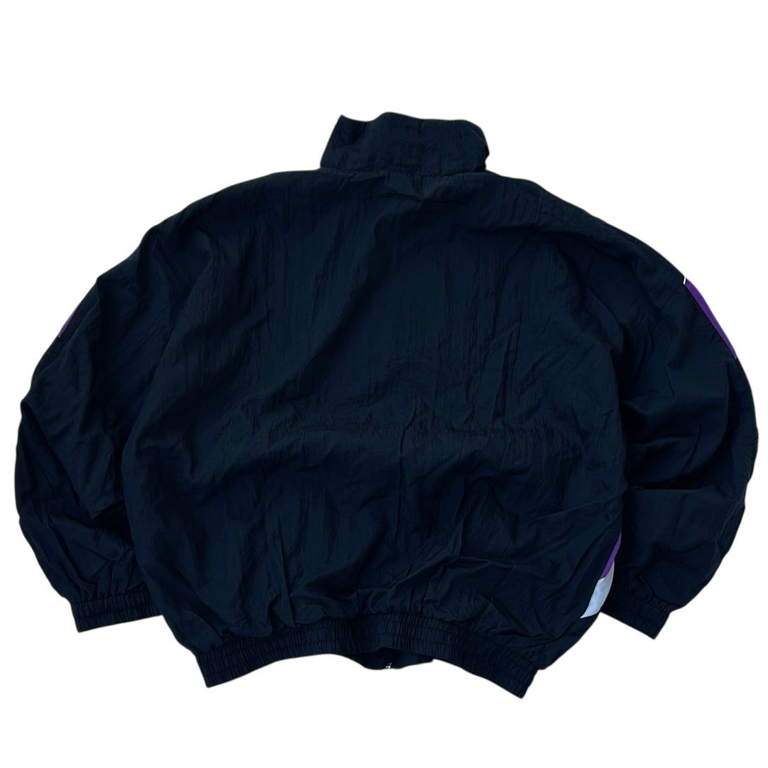 90s Multicoloured Full Zip Shell  Jacket