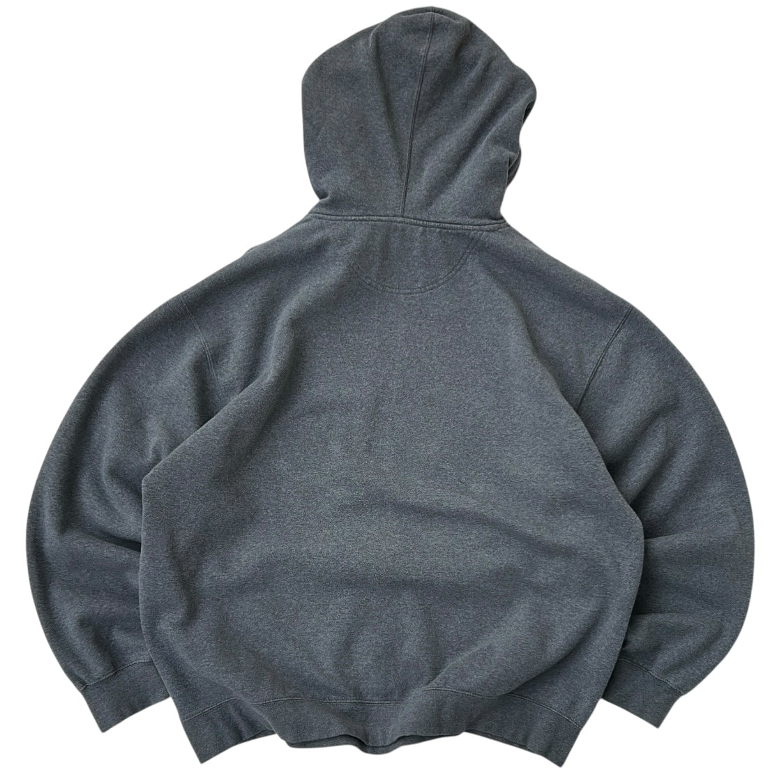 Whitworth College Style Grey Hoodie With Embroidered Logo