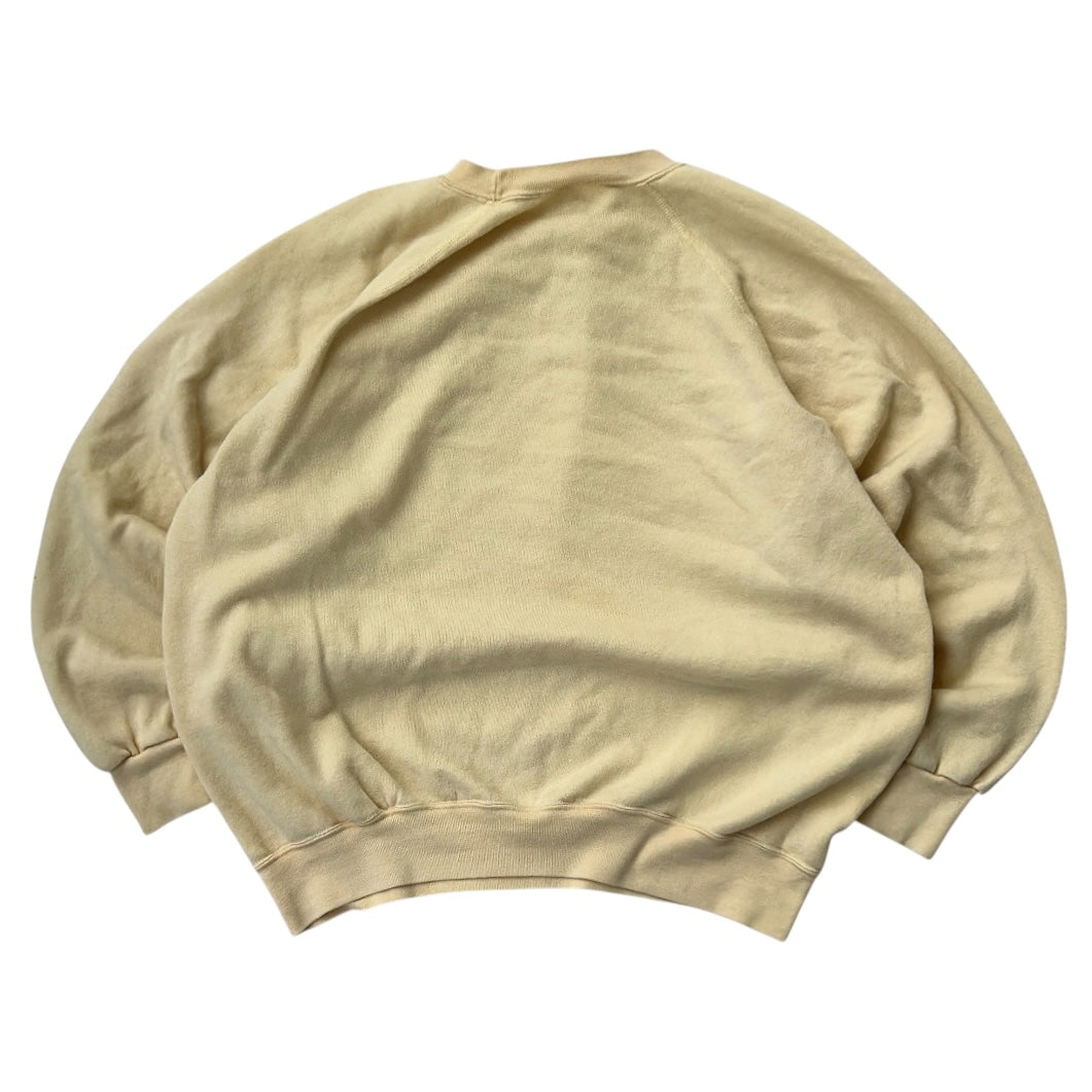 Champion Bright Yellow Logo Light Sweatshirt