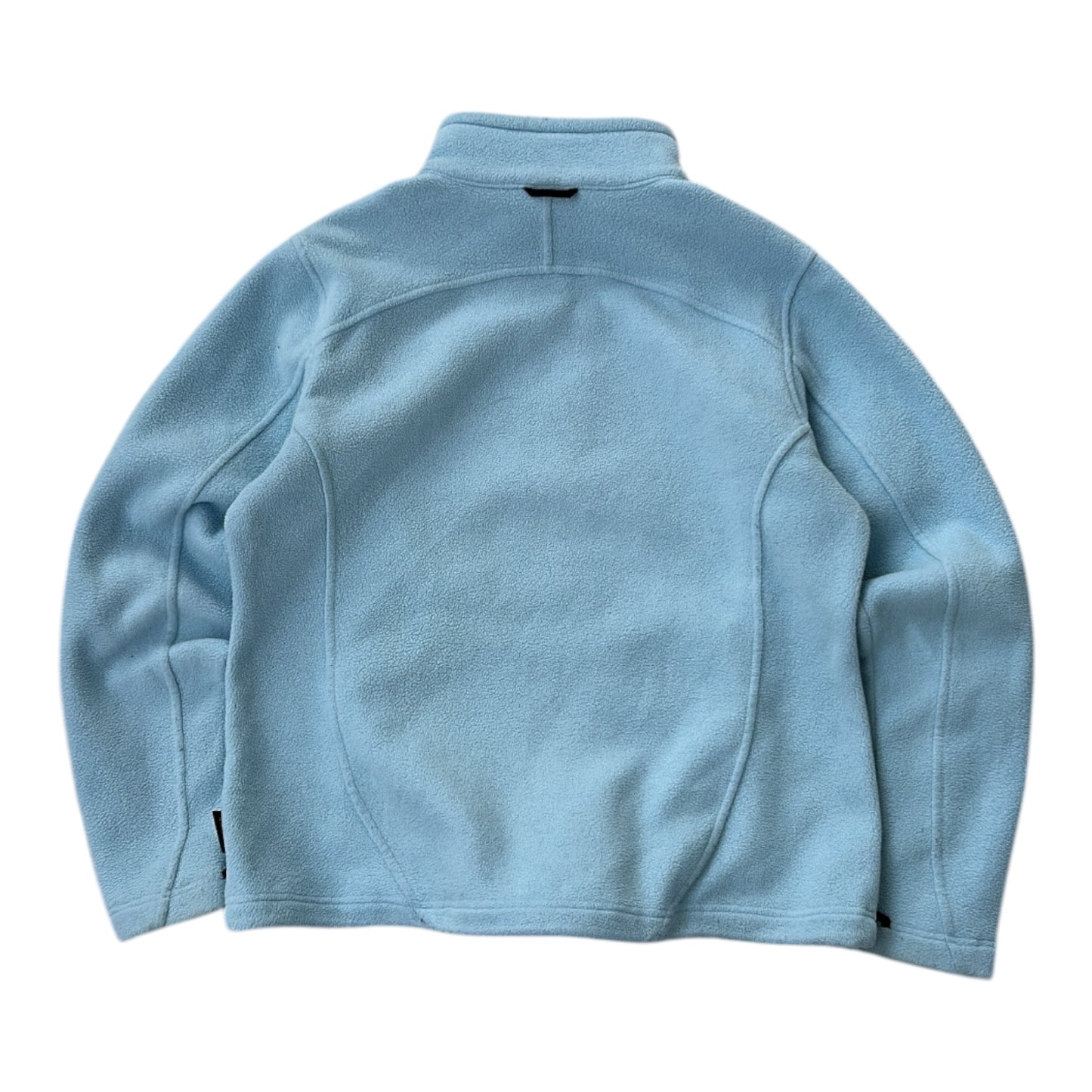Jack Wholfskin Baby Blue Fleece Full Zip Adjustable Jacket