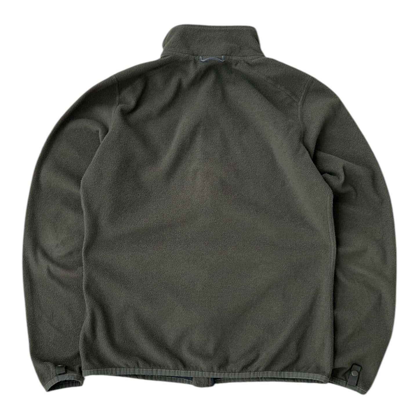 The North Face Khaki Fleece Full Zip Jacket