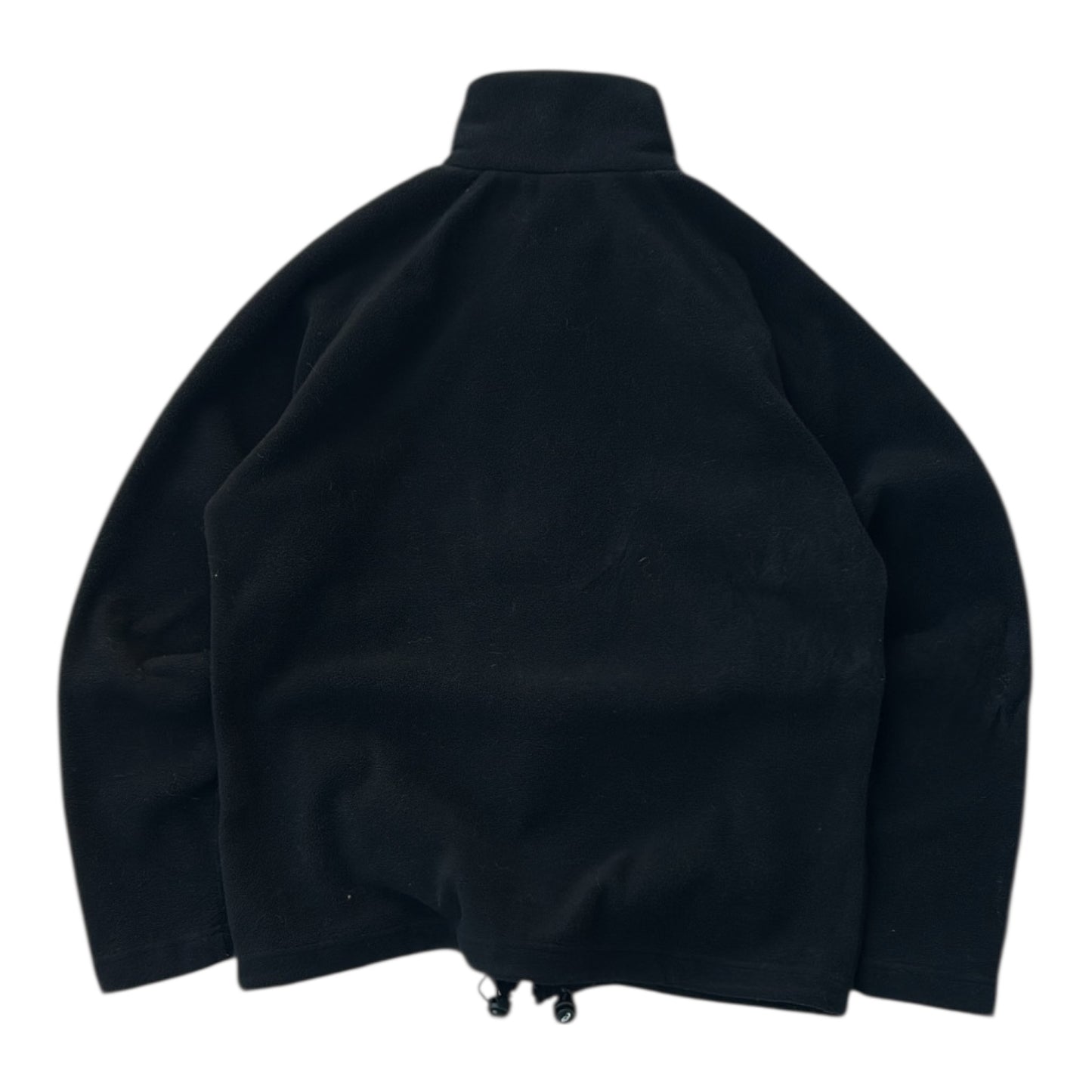 Asics Black Full Zip Adjustable Fleece Jacket