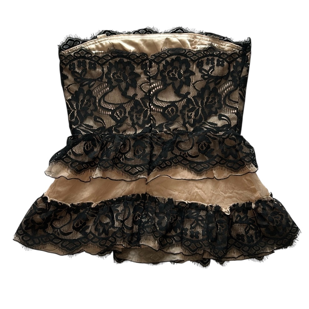 Strapless Lace Top