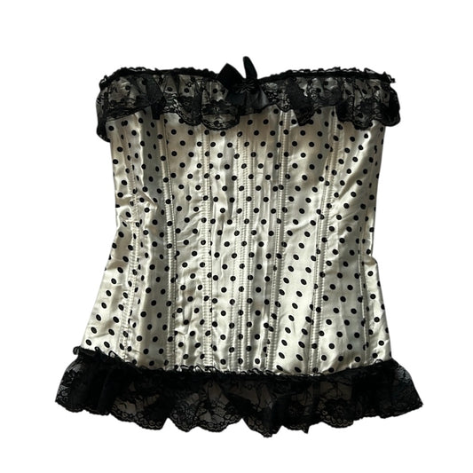 Polka Dot Corset Top