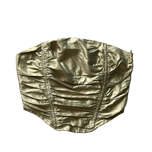 Silk Strapless Corset Top