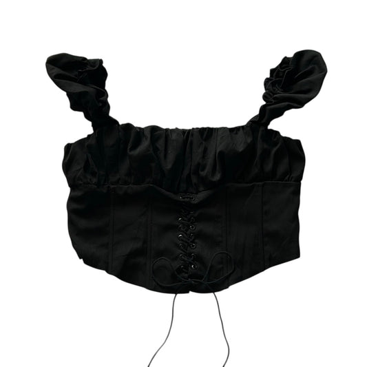 Puffy Sleeves Corset Top