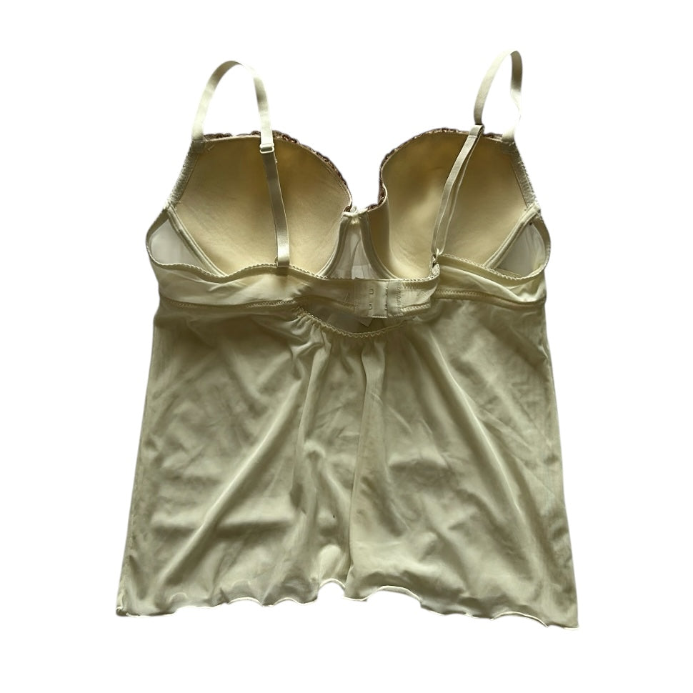 Mesh Lingerie Corset Top (Adjustable Strap)