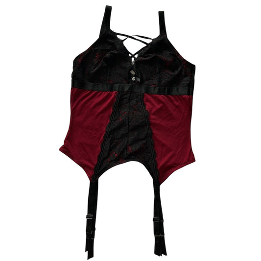 Lingerie Silk & Lace Corset Top (Adjustable strap)