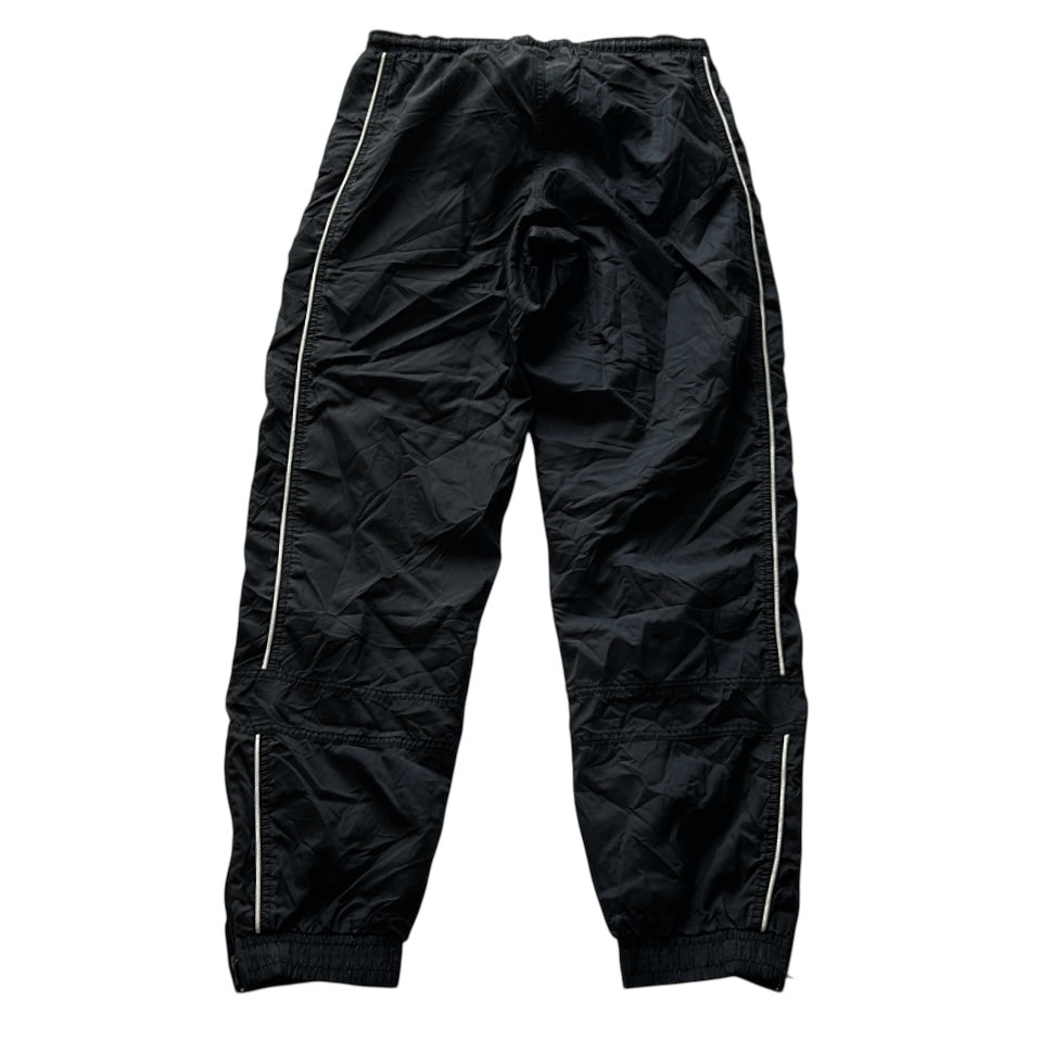 Puma navy track pants with line