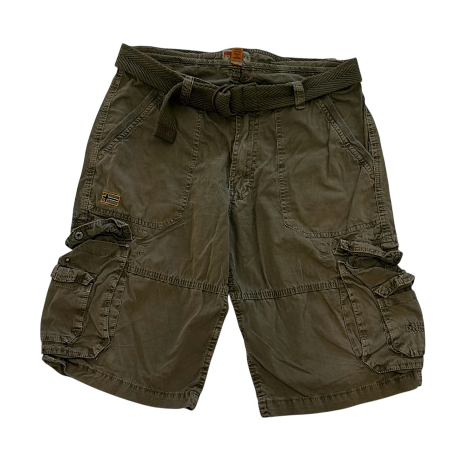 Cargo Shorts With Belt