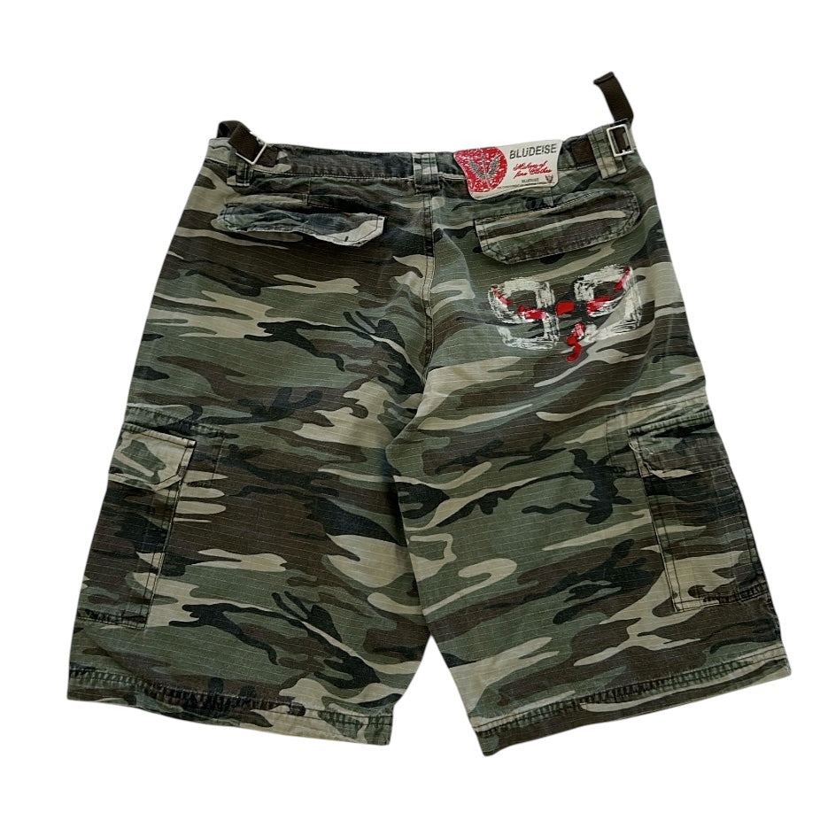 Cargo Shorts With Adjustable Waist