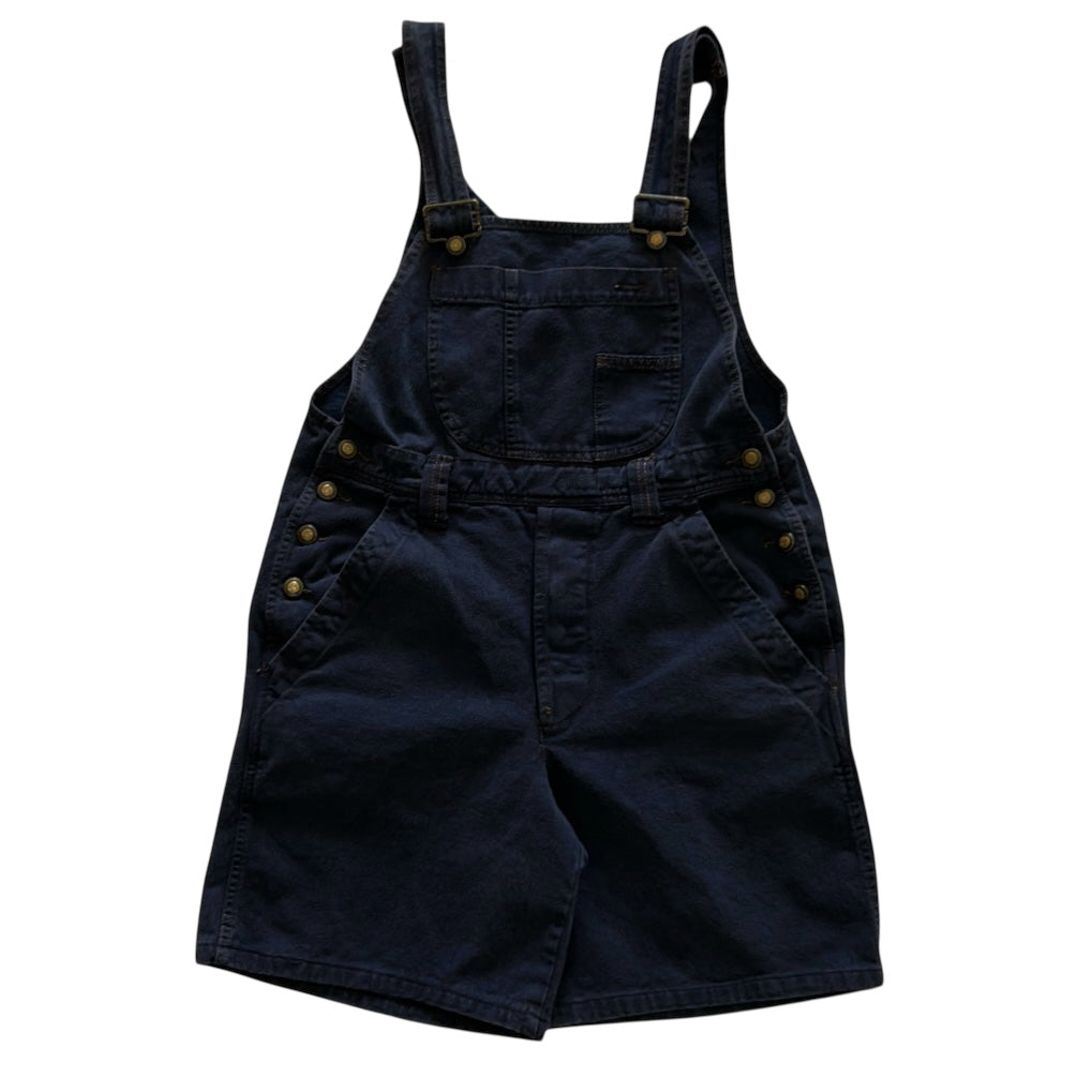 Vintage Denim Shorts Dungarees