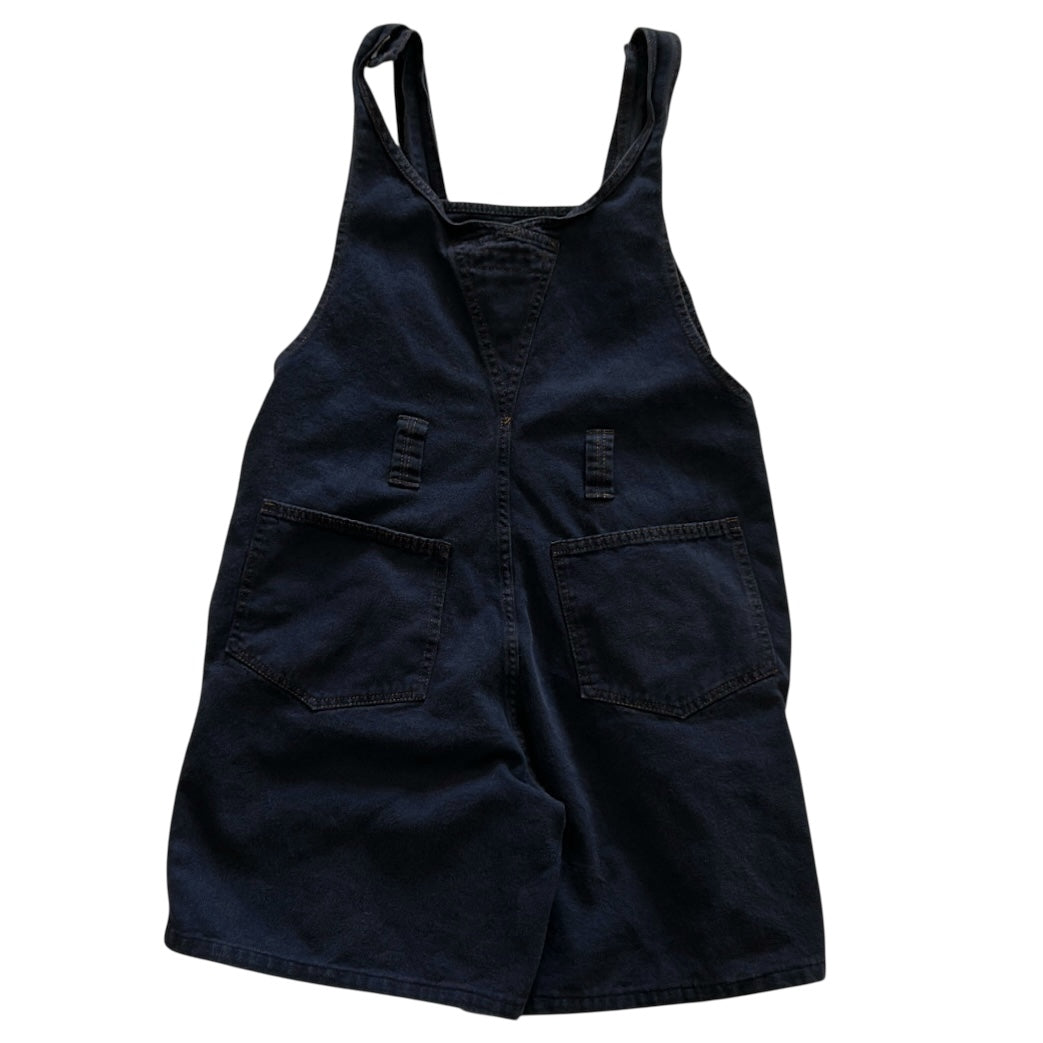 Vintage Denim Shorts Dungarees