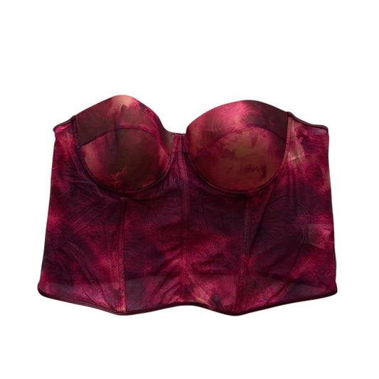 Mesh Strapless Corset Top