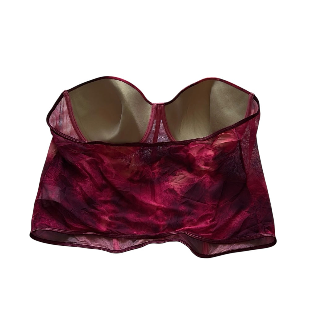 Mesh Strapless Corset Top