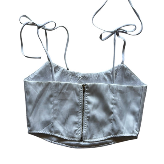 Tie Strap Corset Top (Back zip)
