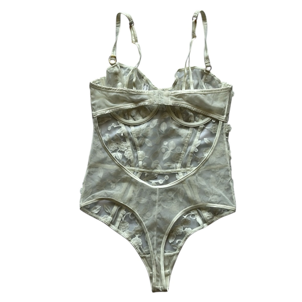 Lace Corset Cami Bodysuit (Adjustable strap)
