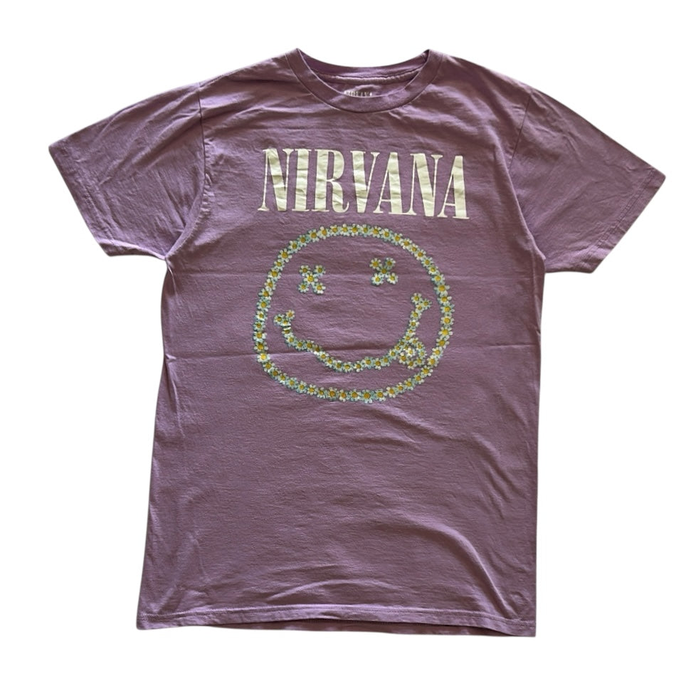 Nirvana Graphic Tshirt 100% Cotton