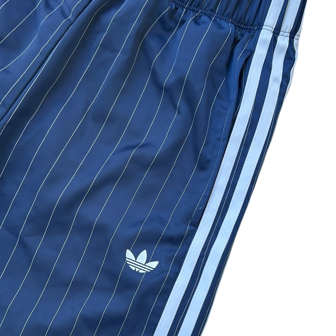 Adidas Originals Navy Pinstripe Track Pants