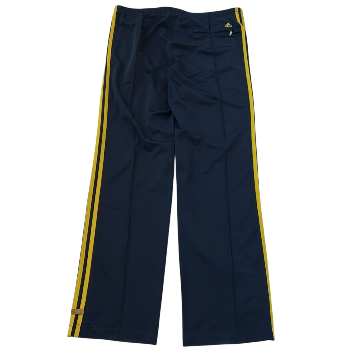 Adidas Navy x Yellow Stripes Track Pants