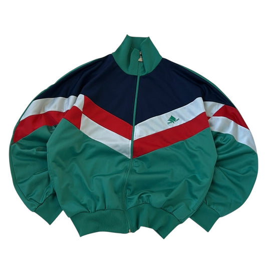 90s Retro Colorblock Track Top