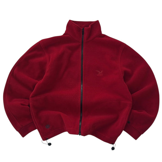 Salewa Red Vintage adjustable Fleece Jacket