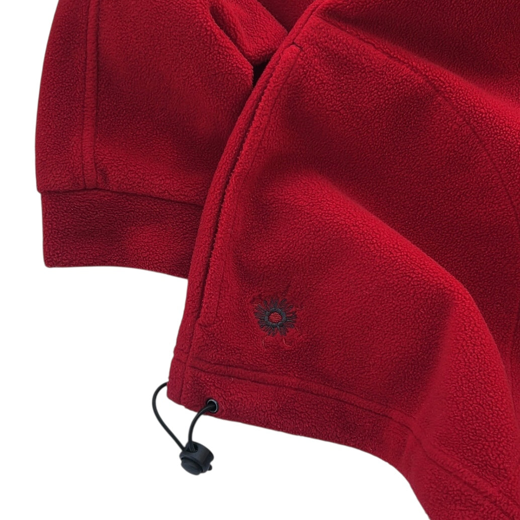 Salewa Red Vintage adjustable Fleece Jacket