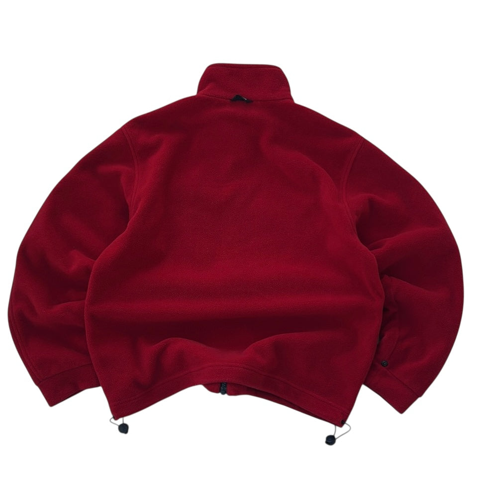 Salewa Red Vintage adjustable Fleece Jacket