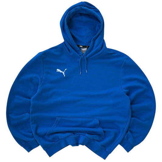 Puma Blue Embroidery Logo Hoodie
